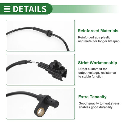 ABS Wheel Speed Sensor No. 479011JY0A for Nissan Tiida C11 (2007–2013)