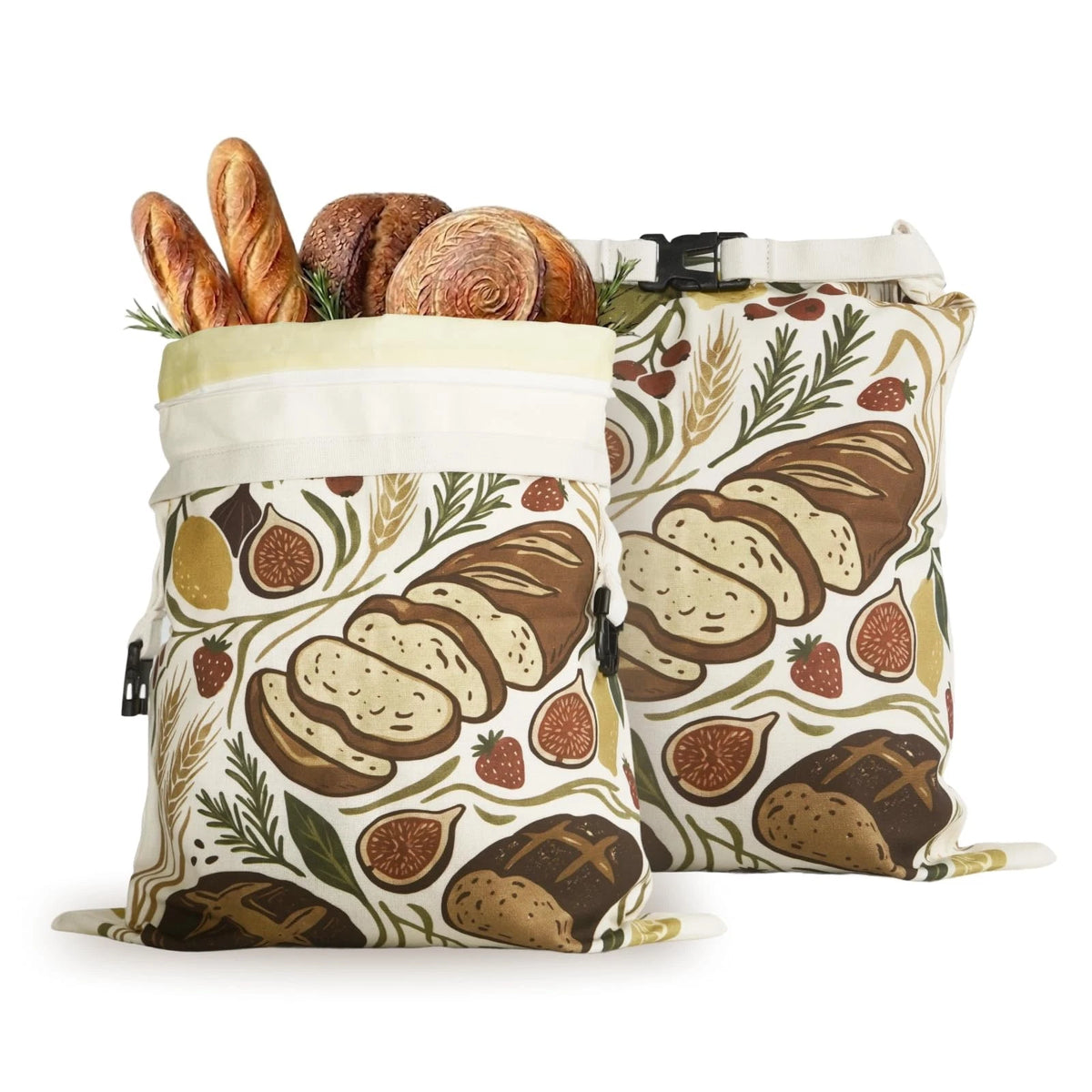 2 Packs XL Beeswax Bread Bags for Homemade Bread