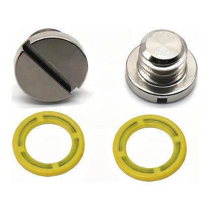 2X Marine Drain Plug Screw Kits for Mercury Mercruiser (Replaces 10-79953Q2)