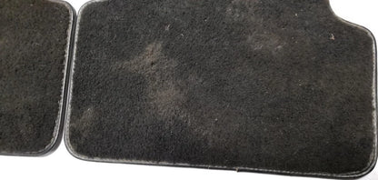 Set of 2 Rear Floor Mats for Ford Thunderbird Cougar (1989–1993) OEM Black