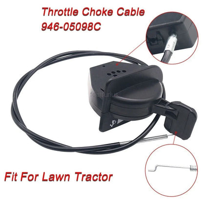 Throttle Choke Cable for MTD Cub Cadet XT1 (946-05098C)