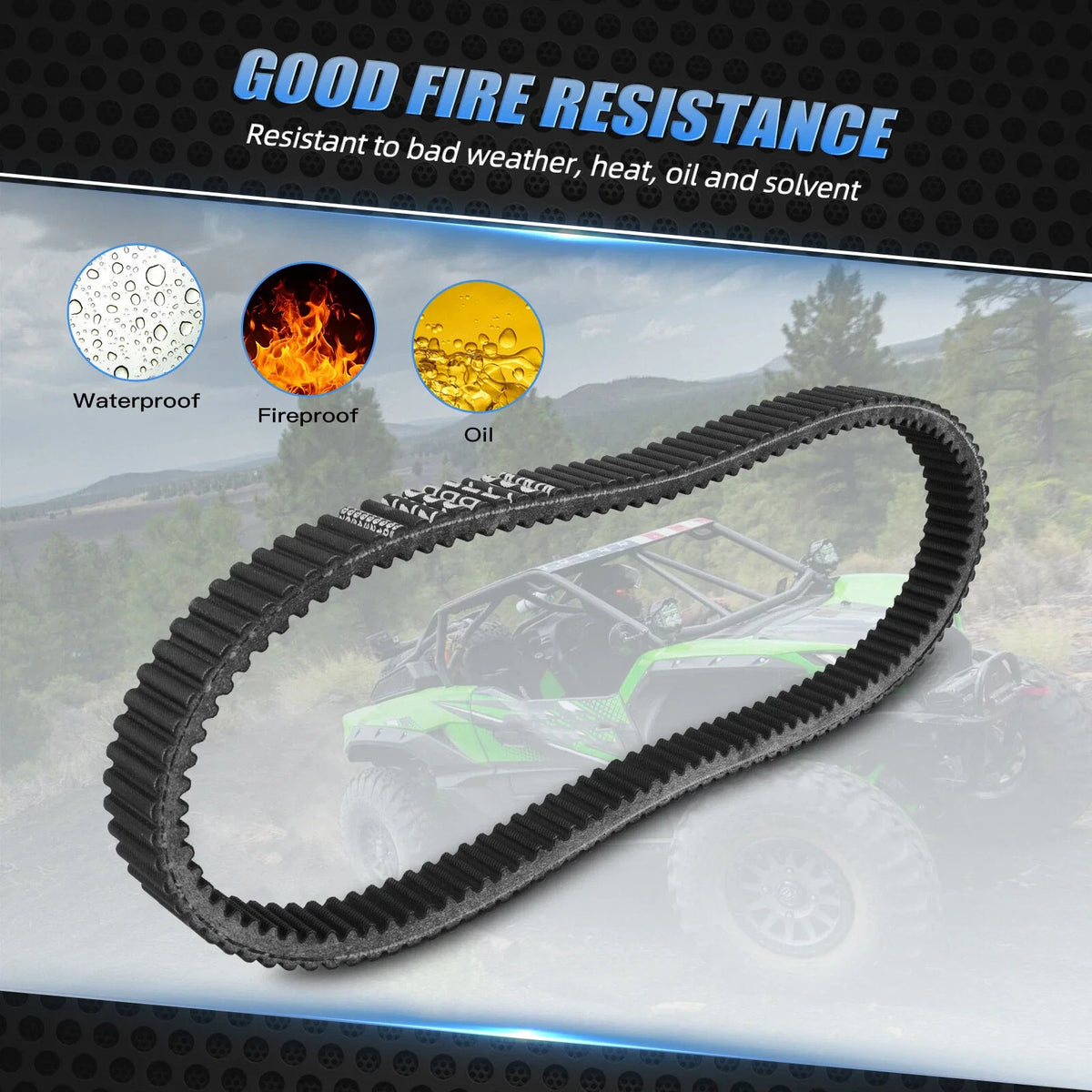 Transmission Drive Belt CVT for Kawasaki Teryx KRX 1000 (2020–2023)