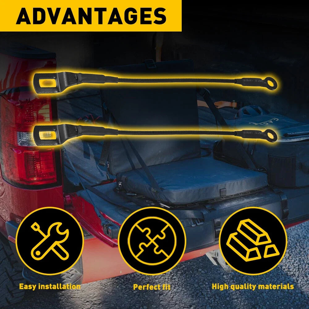 Pair of Rear Tailgate Cables Straps for Toyota Tacoma (1995–2004) EPY