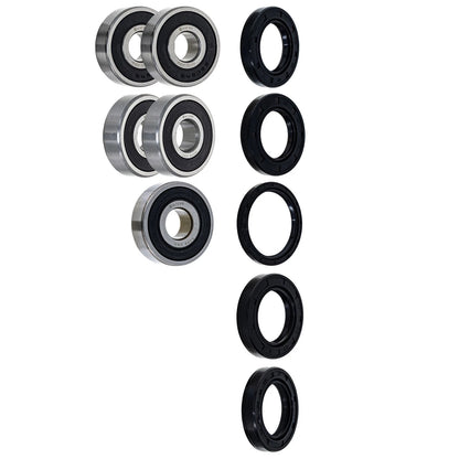 Wheel Bearing Seal Kit for Honda FT500 Ascot (MK1008496, 6302-2RS, 6303-2RDQE6)