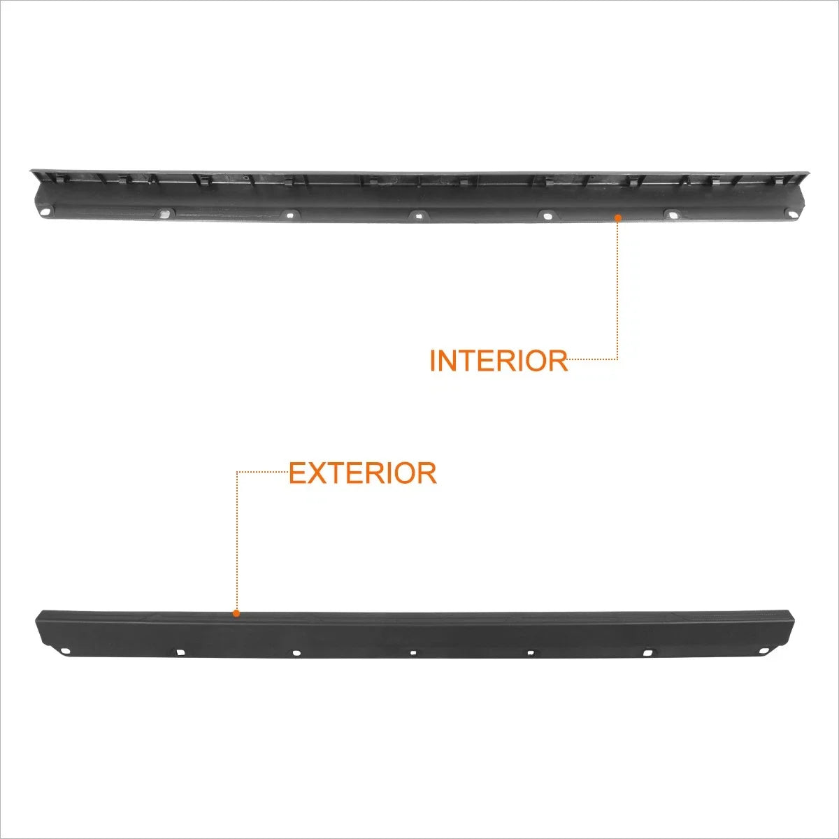 Bolt-On Tailgate Cap Cover for Toyota Tacoma (2005–2015)