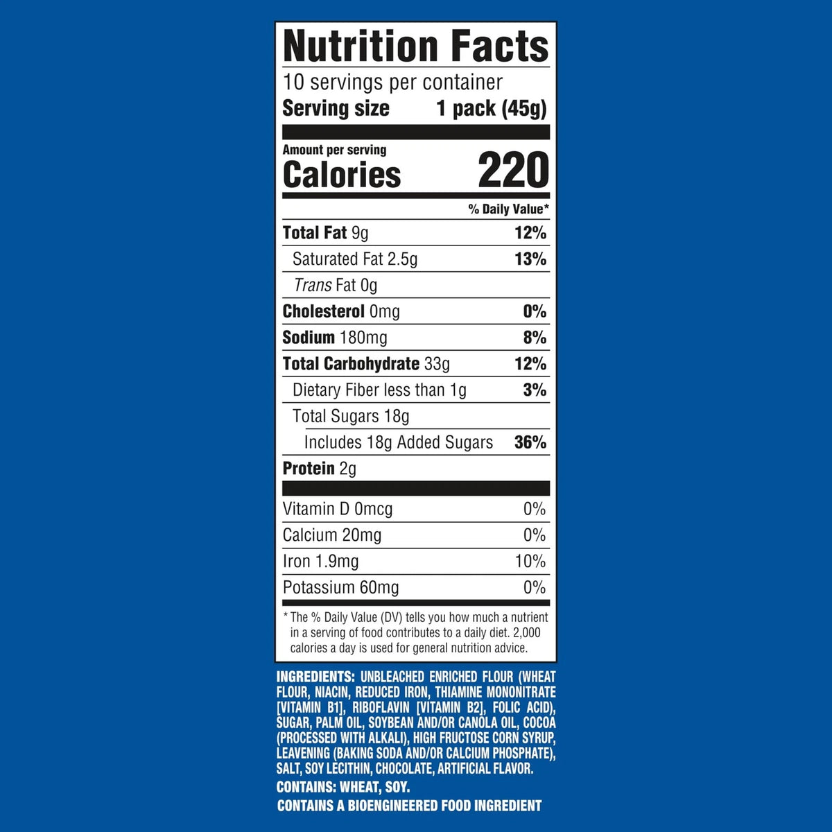 Set of 40 OREO Chocolate Sandwich Cookies Snack Packs (1.59 oz each)