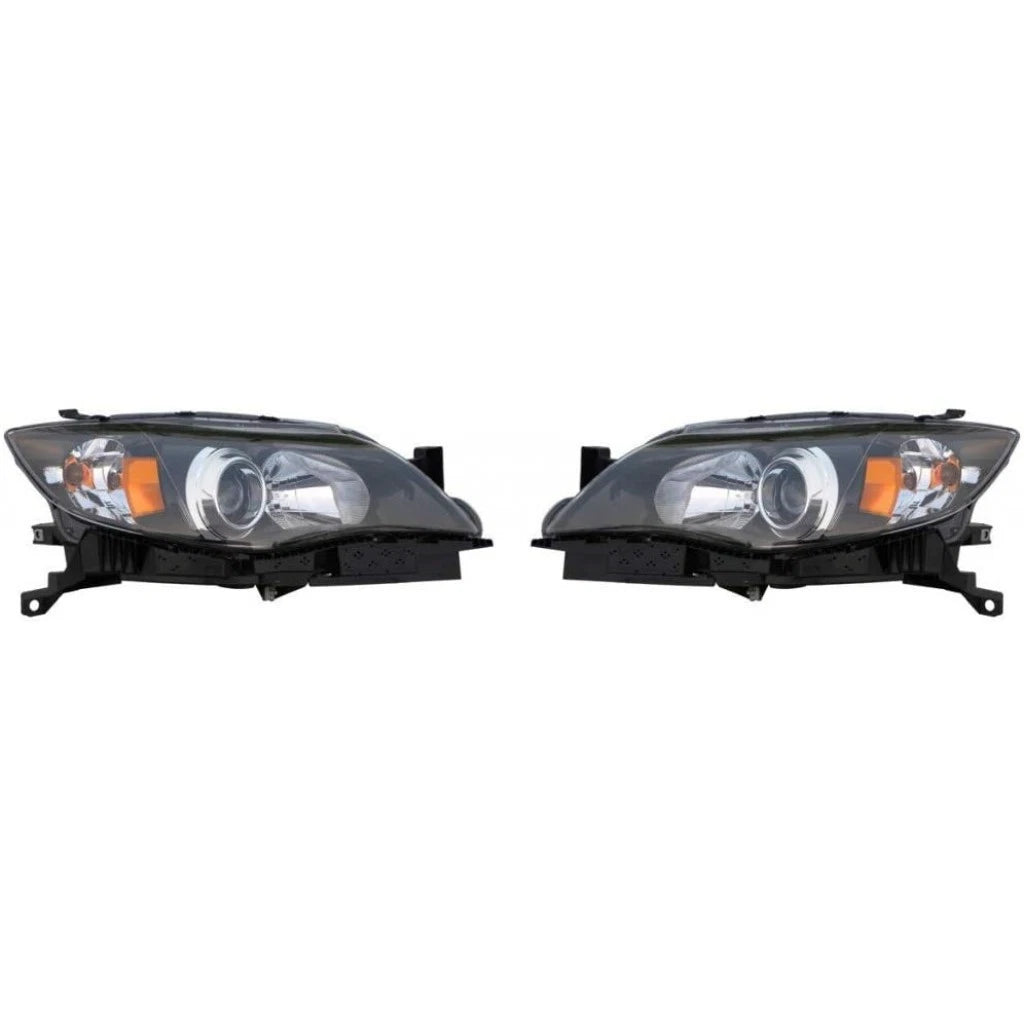 Pair Headlights for Subaru Impreza (2008–2011) PLX-M0-SR037-B101L, SU2502125, SU2503125