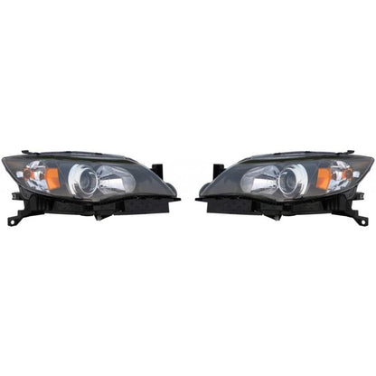 Pair Headlights for Subaru Impreza (2008–2011) PLX-M0-SR037-B101L, SU2502125, SU2503125