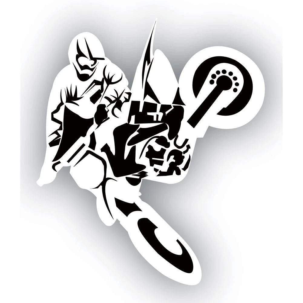 Attack Graphics Rider Decals Tail Whip for (98-0378)