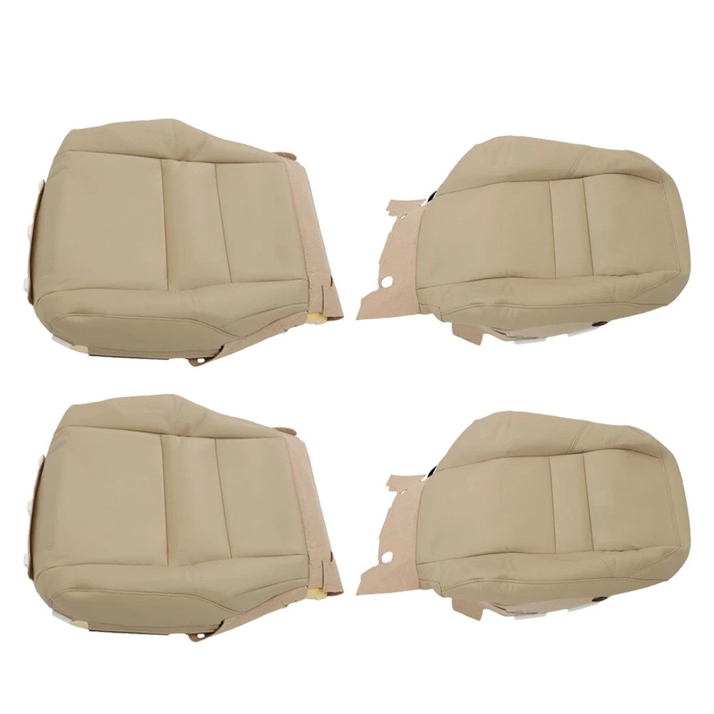 Set of 2 Leather Seat Covers for Honda CR-V (2007–2011) Tan