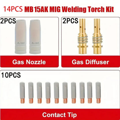 Welding Shield Nozzle for MB15AK (08 10 12mm)
