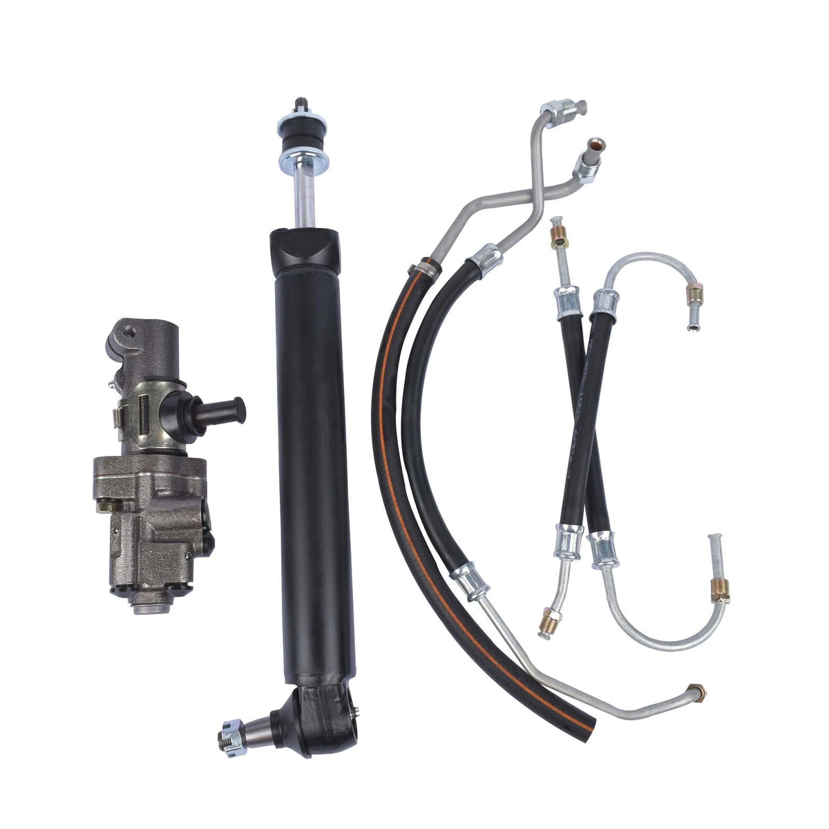 Power Steering Cylinder Ram Hose Kit for Corvette (1963–1979) 1505001, 1502007, 1509003