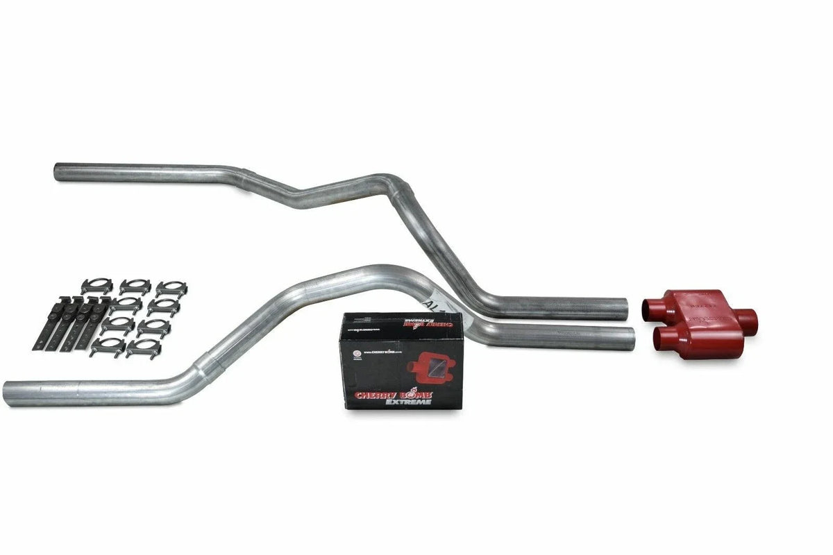 2.5" Mandrel Bent Dual Exhaust Kit for Dodge Ram Truck (1994–2003)