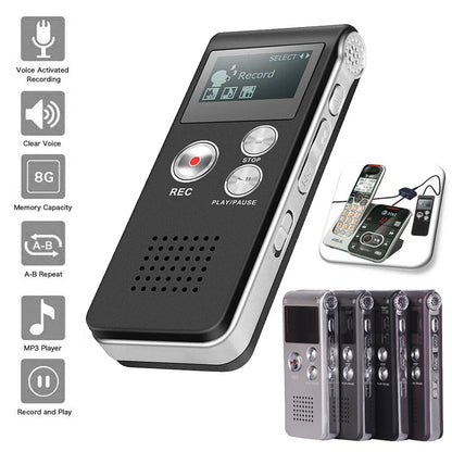 Digital EVP Voice Activated Recorder for Ghost Hunting