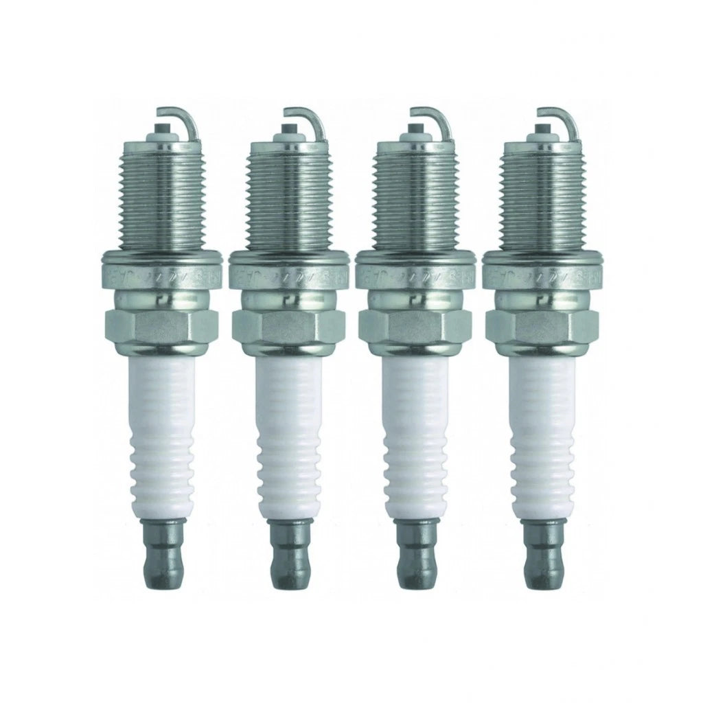 Set of 4 NGK Spark Plugs BKR6E for BMW 323/325/328/330Ci (2000–2006)