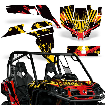 UTV Graphics Decals Stickers for Can-Am Commander 800 1000 (2010–2020)