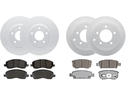 Brake Pad and Rotor Kit for Mitsubishi Lancer (61137FSXH)