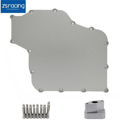 Silver Low Profile Oil Pan with Pick Up for Suzuki GSXR 1300 Hayabusa (1999–2011)