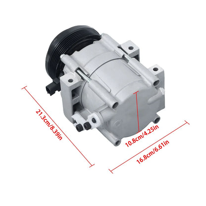A/C Compressor for Ford E-150 E-250 E-350 E-450 Super Duty (2007–2019)