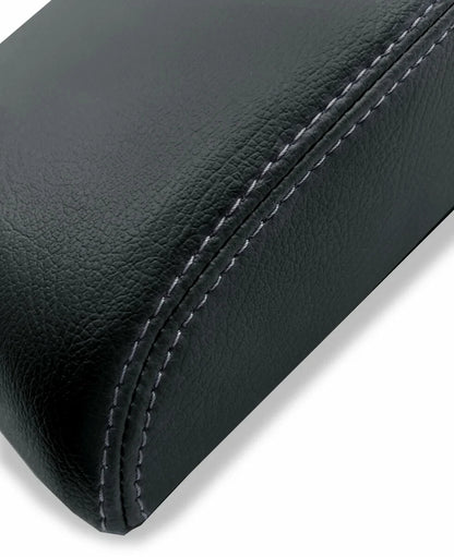 Center Console Lid Armrest Cover for Subaru Legacy (2015–2019) Gray Stitch