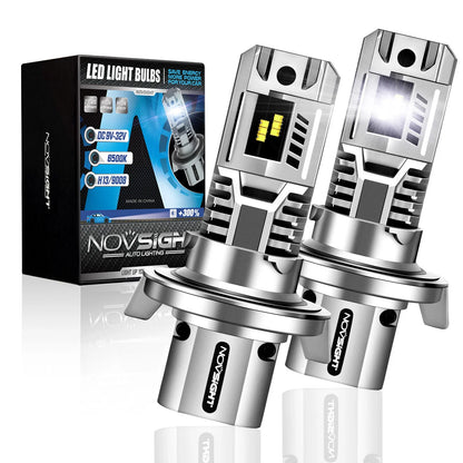 2X H13 9008 LED Headlight Bulbs for Canbus Plug Play (2010–2023)