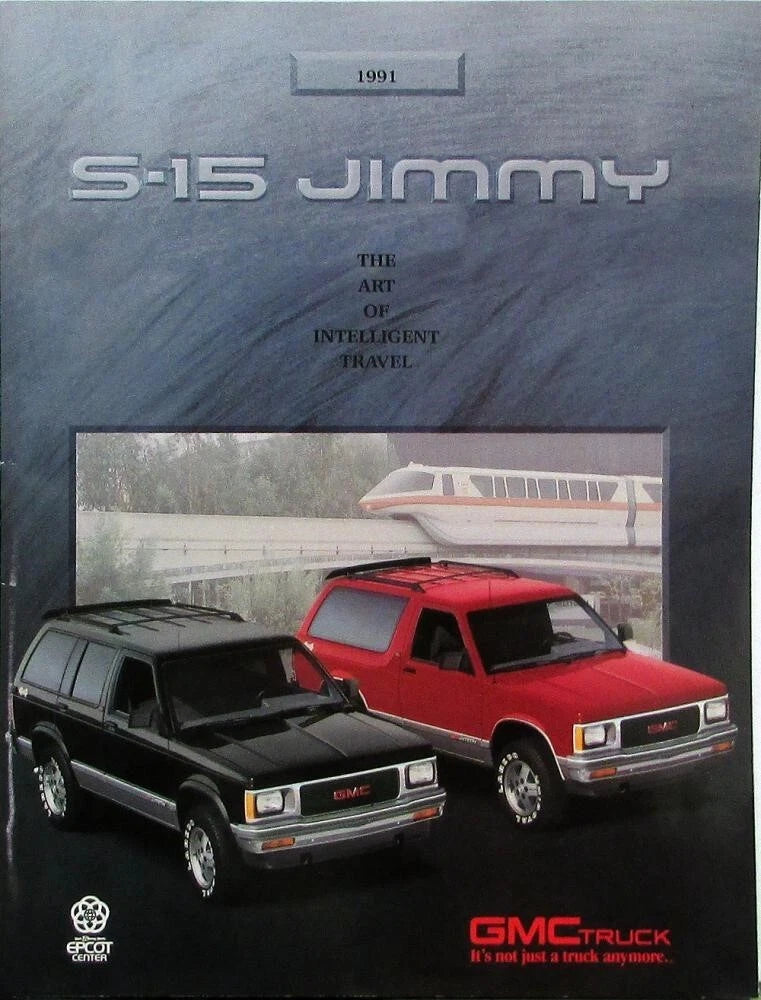 Sales Brochure for GMC S-15 Jimmy (1991)