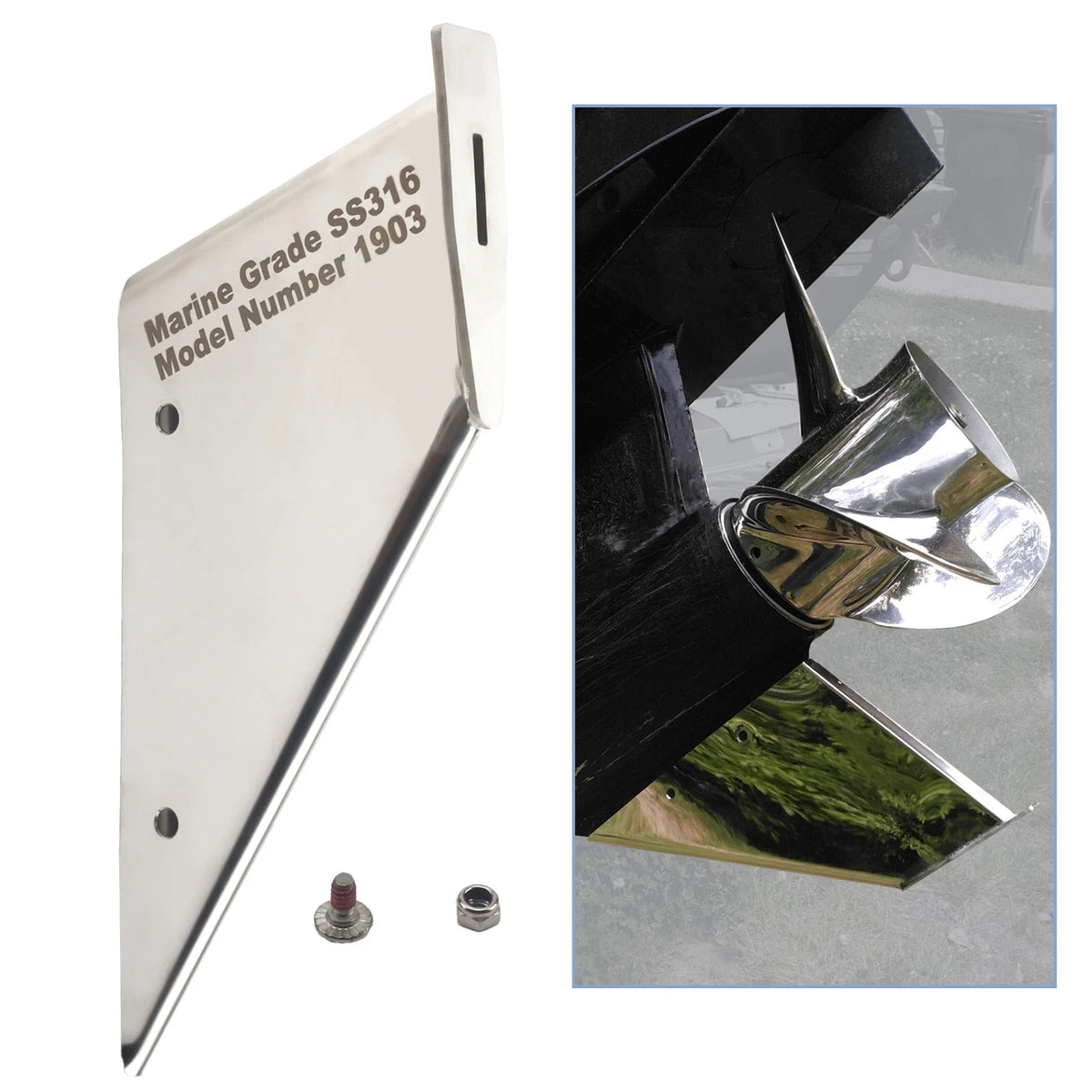Skeg Guard for Mercury Mariner Johnson Evinrude 40-60HP Outboard (27341)