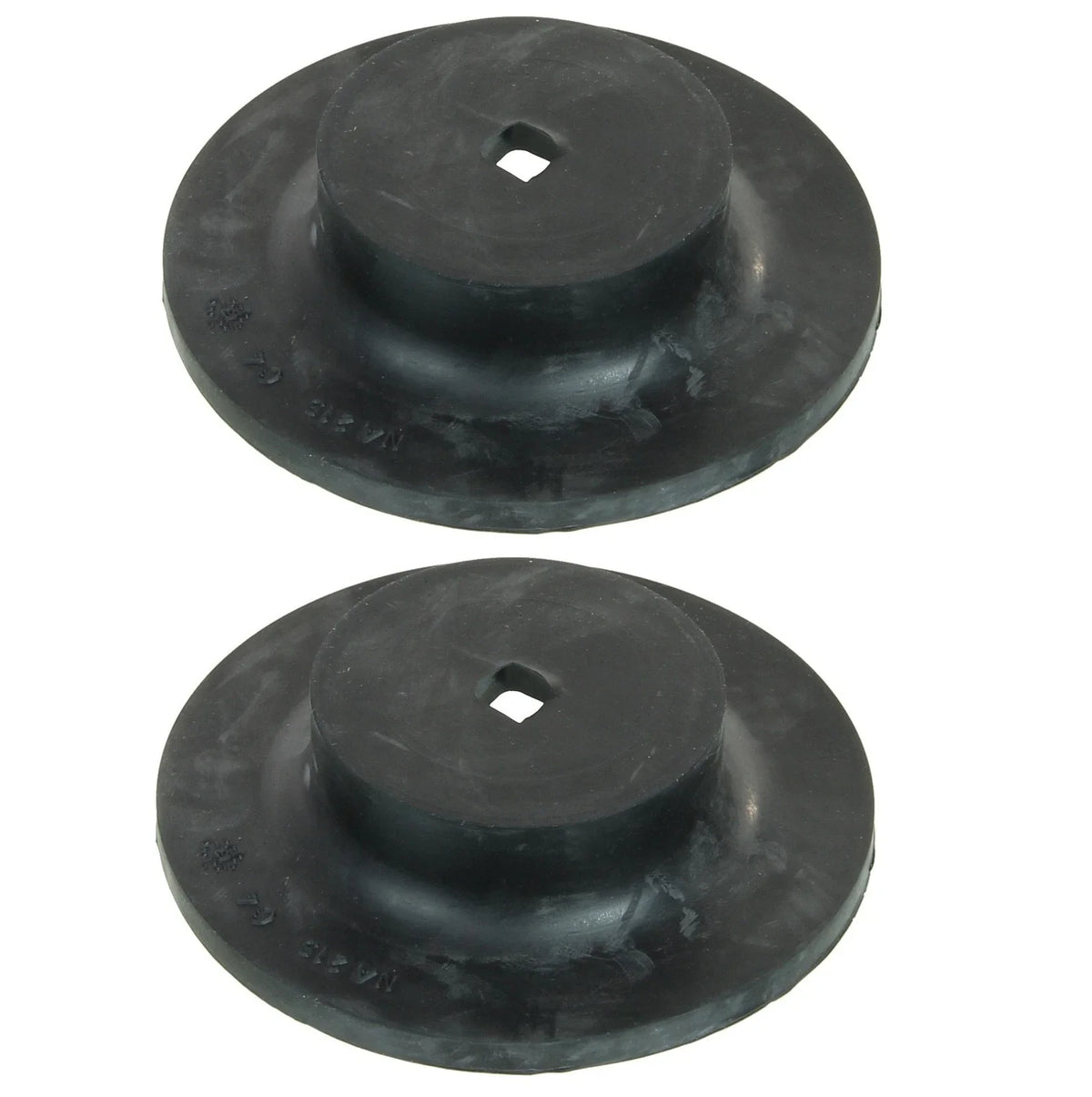 Set of 2 Rear Lower Coil Spring Insulators for Chevrolet Avalanche Tahoe Yukon (2002–2013)