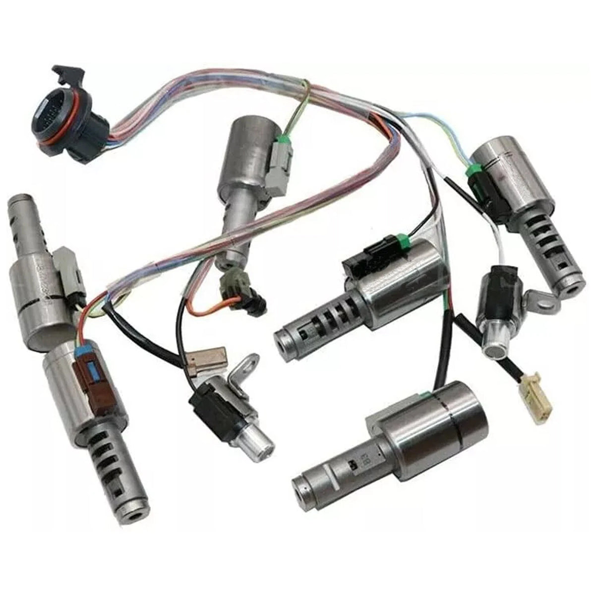 Transmission Solenoid Kit with Harness for Ford Mazda Lincoln (AF21, TF-81SC)
