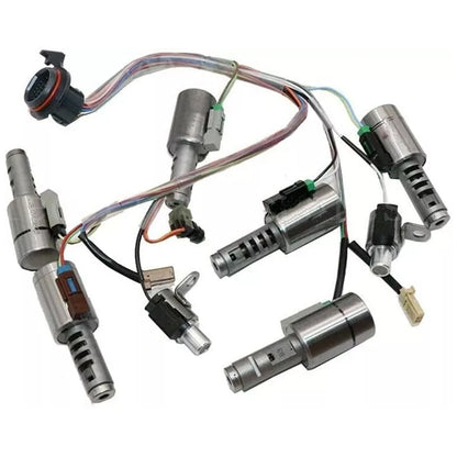 Transmission Solenoid Kit with Harness for Ford Mazda Lincoln (AF21, TF-81SC)