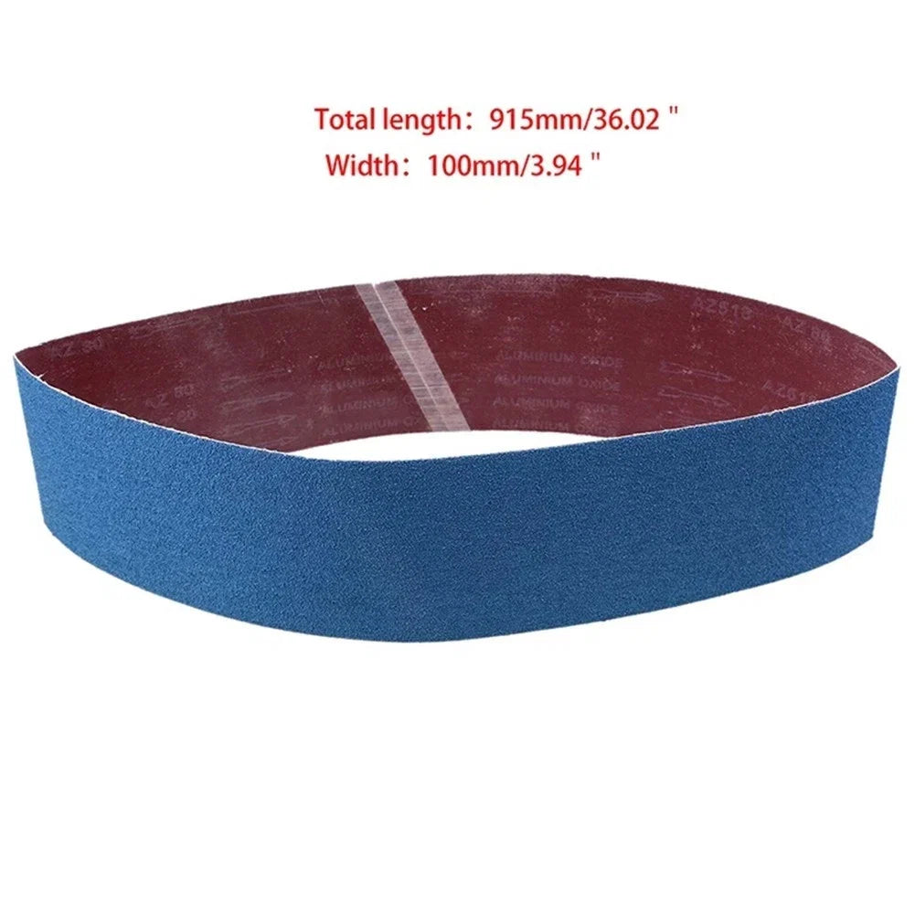 Sanding Belt for Stainless Steel & Metal (Blue Zirconium Corundum)