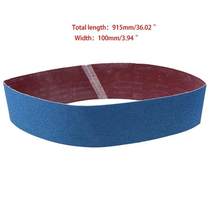 Sanding Belt for Stainless Steel & Metal (Blue Zirconium Corundum)
