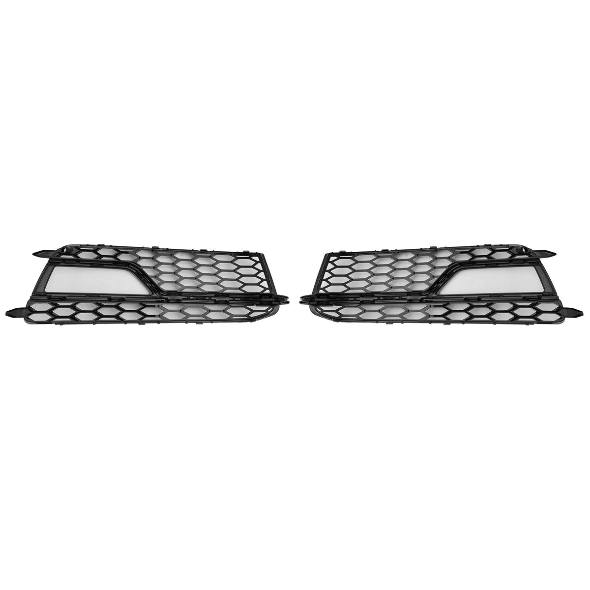 2X Front Fog Lamp Grille for Audi A5 S-Line S5 (2013–2016) 8T0 807 681 K, 8T0 807 682 K