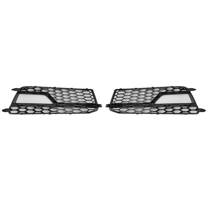 2X Front Fog Lamp Grille for Audi A5 S-Line S5 (2013–2016) 8T0 807 681 K, 8T0 807 682 K
