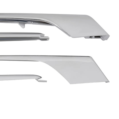 Chrome Trim Front Bumper Fog Light Molding for Tesla Model X (2016–2021) 1049610-00-F