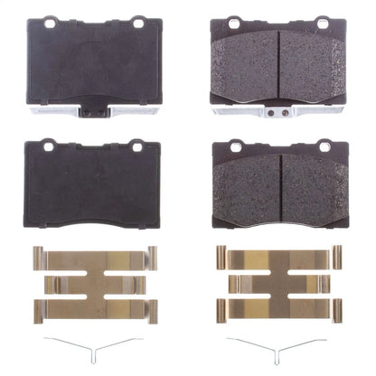 2X Powerstop Brake Pad Set Front for Acura RL (2005–2012) 17-1091