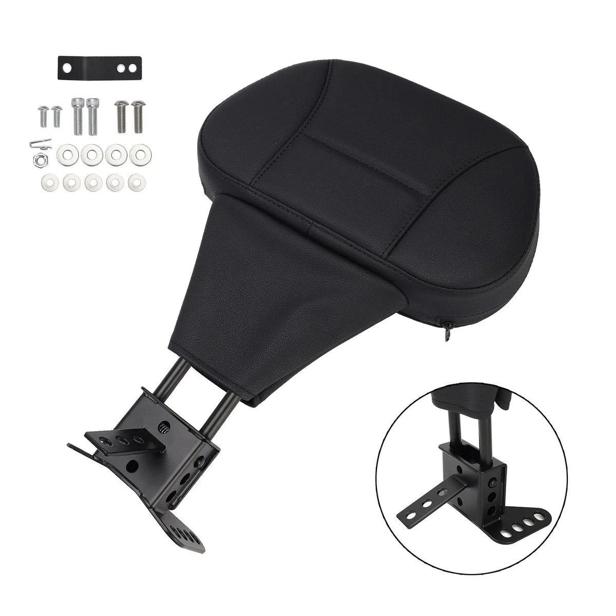 Driver Backrest Pad for Harley Street Electra Road Glide Road King Tri Glide (1988–2008)