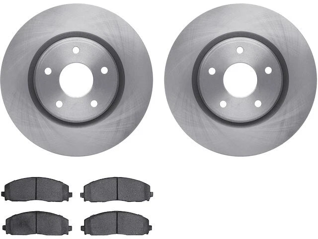 Brake Pad and Rotor Kit for Chrysler Pacifica (41499ZPYB)