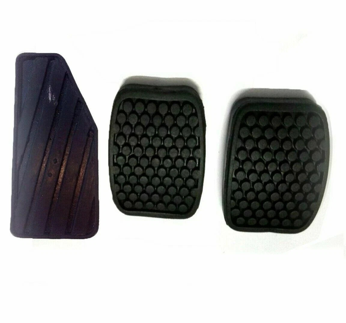 Set of 4 Accelerator Brake Clutch Pedal Cover Pads for Suzuki Samurai (1985–1995)