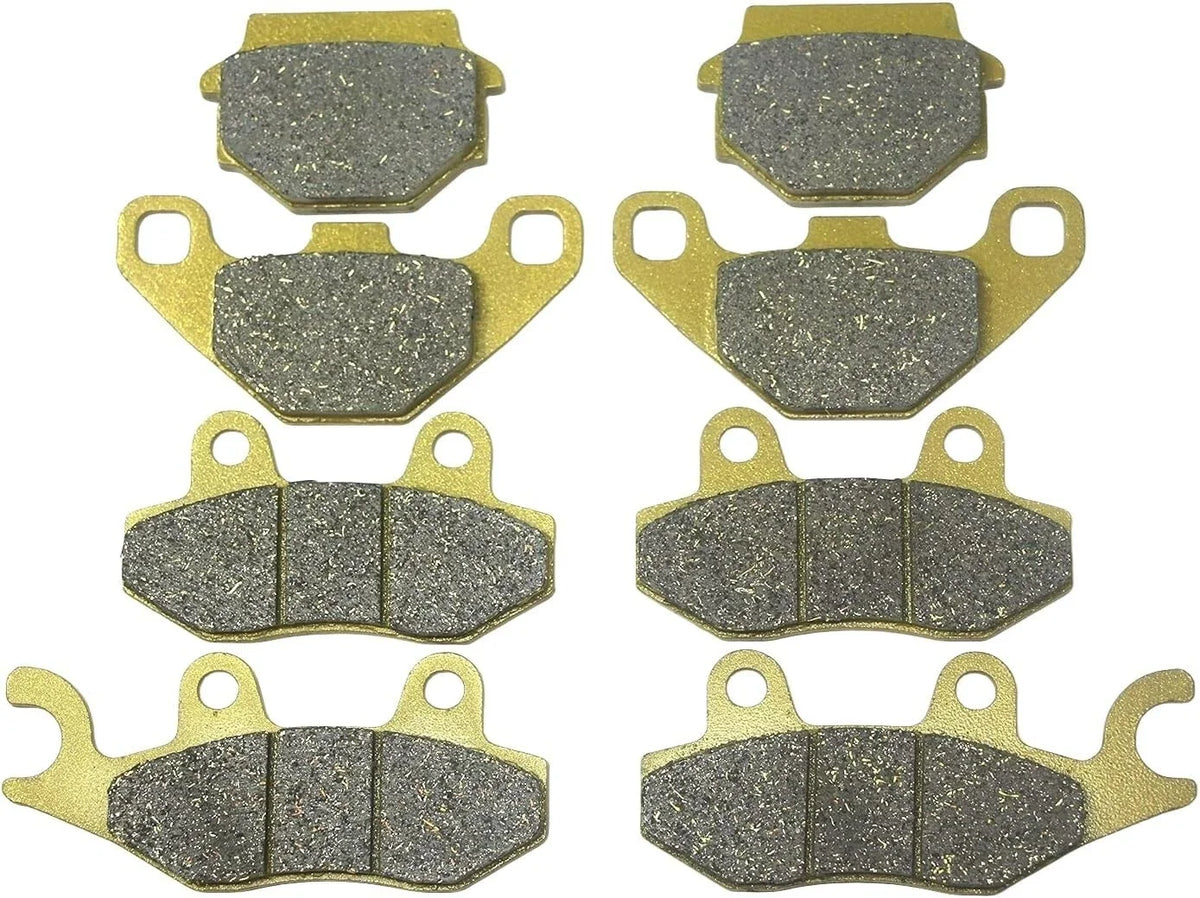 Set of 4 MC Front Rear Brake Pads for CF Moto CF 500 800 U-Force (2013–2017)