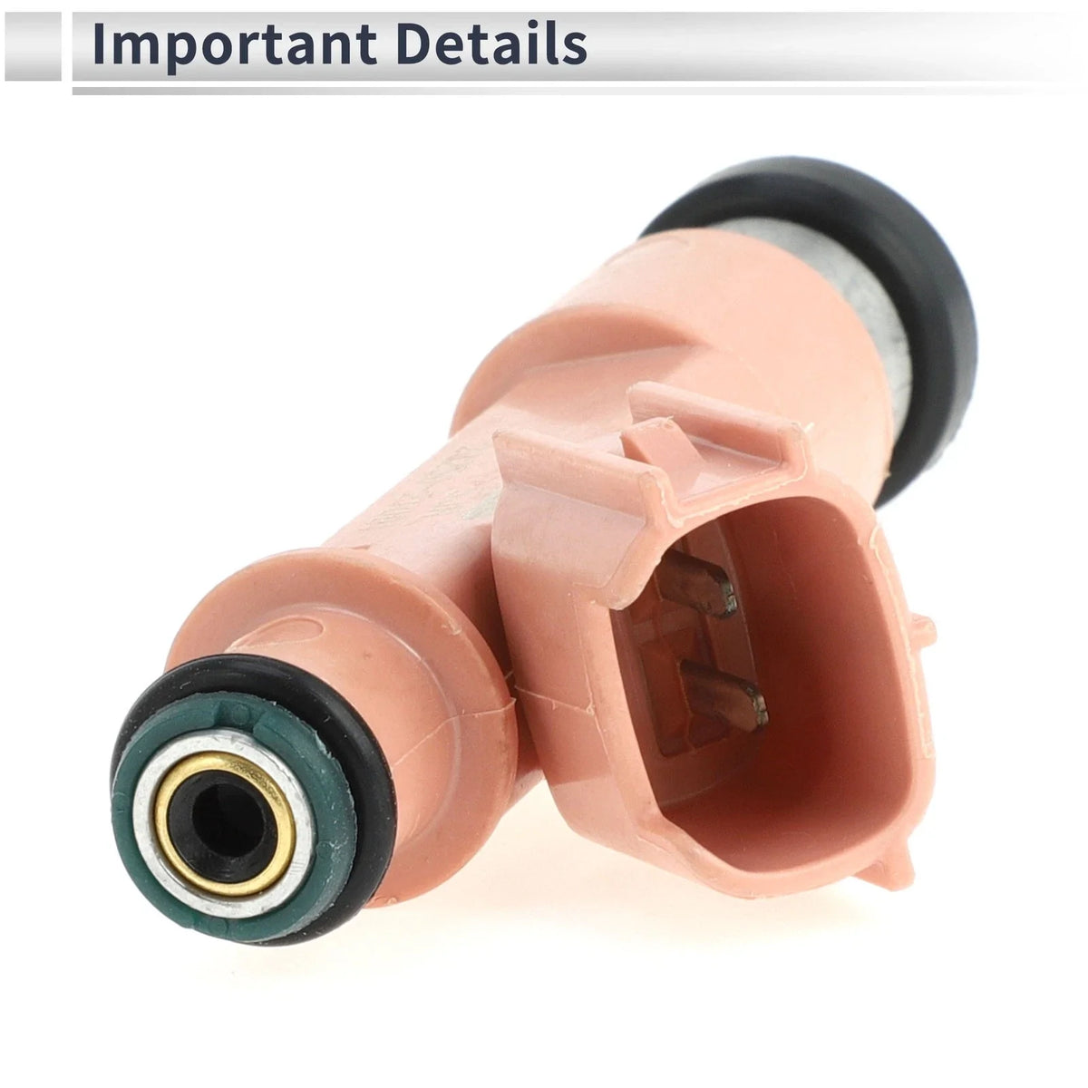 Fuel Injector No. 23209-21091 for Toyota Prius C (2012–2019) 1 Pc Pink