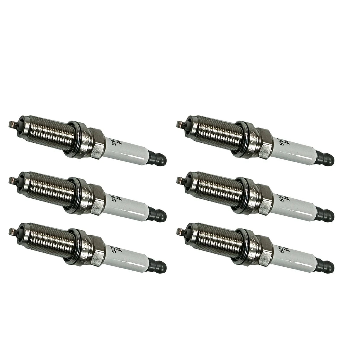 Set of 6 Spark Plugs for Land Rover Discovery, Range Rover 3.0L 93476 SILZKAR7E8S