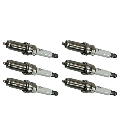 Set of 6 Spark Plugs for Land Rover Discovery, Range Rover 3.0L 93476 SILZKAR7E8S