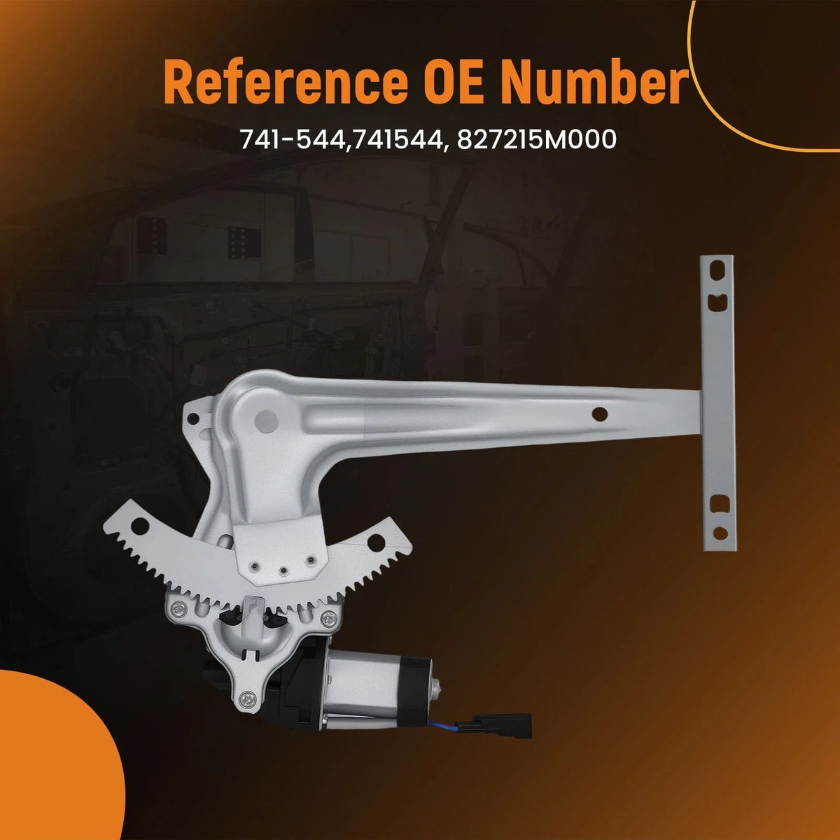 Rear Driver Window Regulator for Nissan Sentra (2002–2006) 827215M000