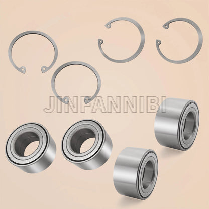 4X Wheel Bearings Kit for Honda Pioneer 1000-5 (2016–2023) 91054-HL3-A41, 90651-HL3-A40