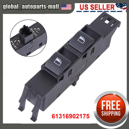 Front Left Power Window Switch for BMW E46 Coupe (1999–2006) 61316902175, 61318381509