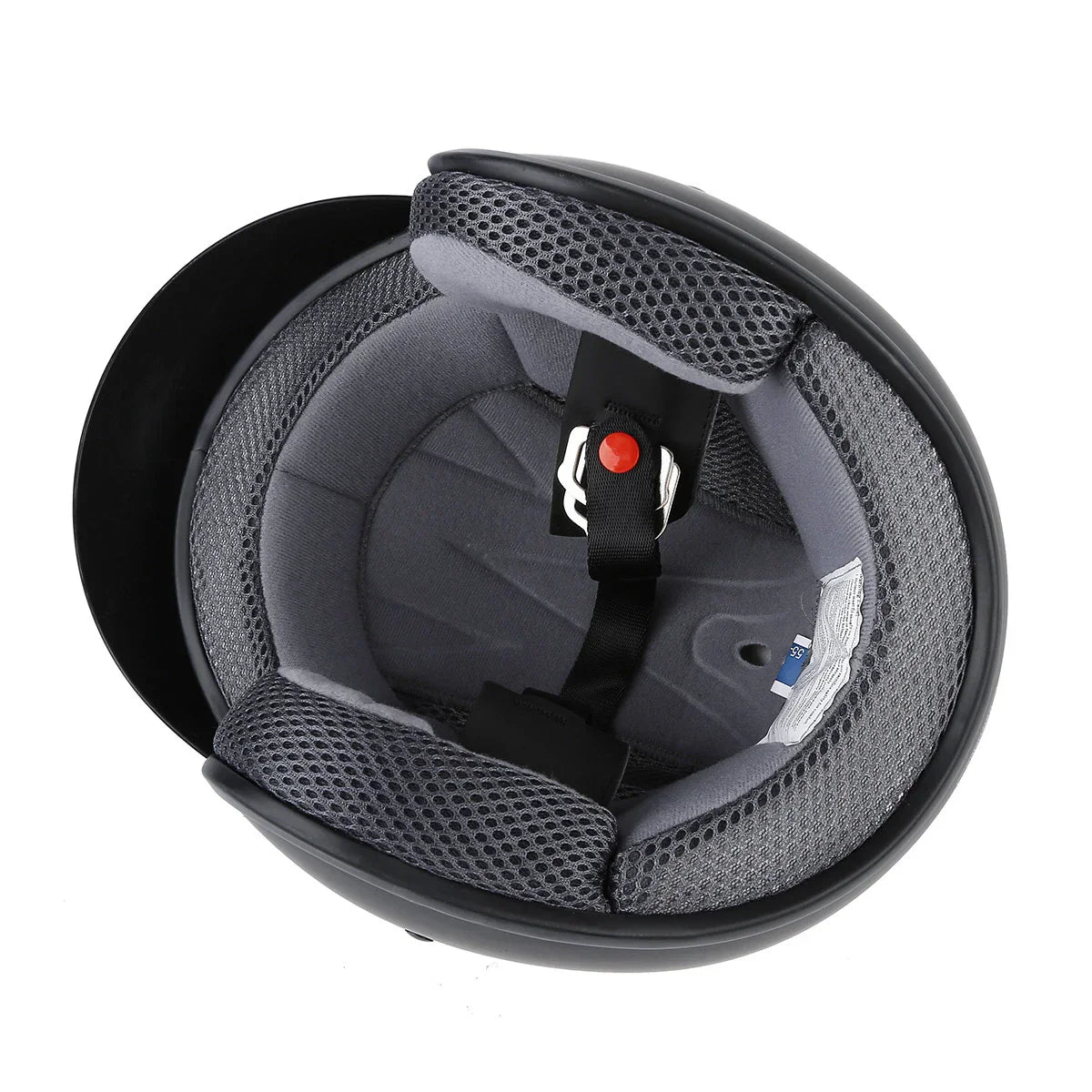 Open Face Scooter Motorcycle Helmet Matte Black S M L XL For All Seasons