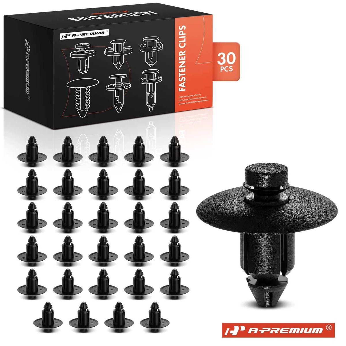 30x Nylon Door Trim Panel Clips for Dodge