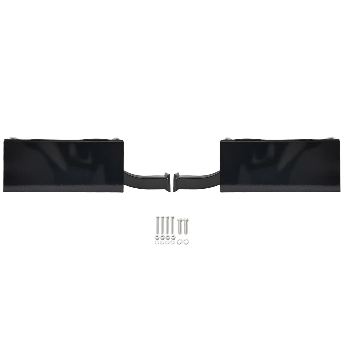 Black Powder Coated Steel Body Rack for Universal Rear Fender Protection