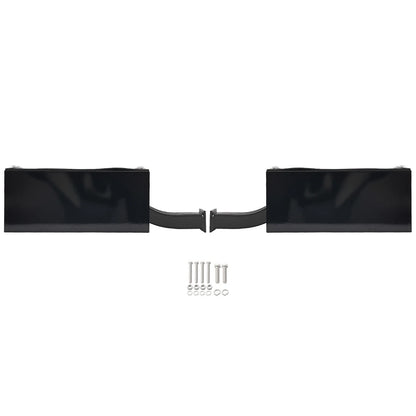 Black Powder Coated Steel Body Rack for Universal Rear Fender Protection
